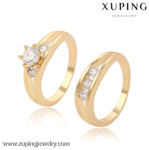 13397-Xuping Fashion latest gold plated ring designs for wedding anniversary gifts